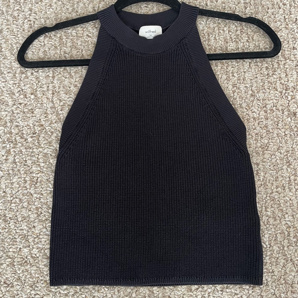 ✨Wilfred by Aritzia Full Outfit – Knit Tank & Jallade Tie-Front Pants✨ - Picture 5 of 16